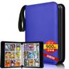 Card File Trading Card File 9 Pockets Holds 900 Cards 50 Cards Cover Made of PVC Material Waterproof and Abrasion Resistant Card Binder Portable