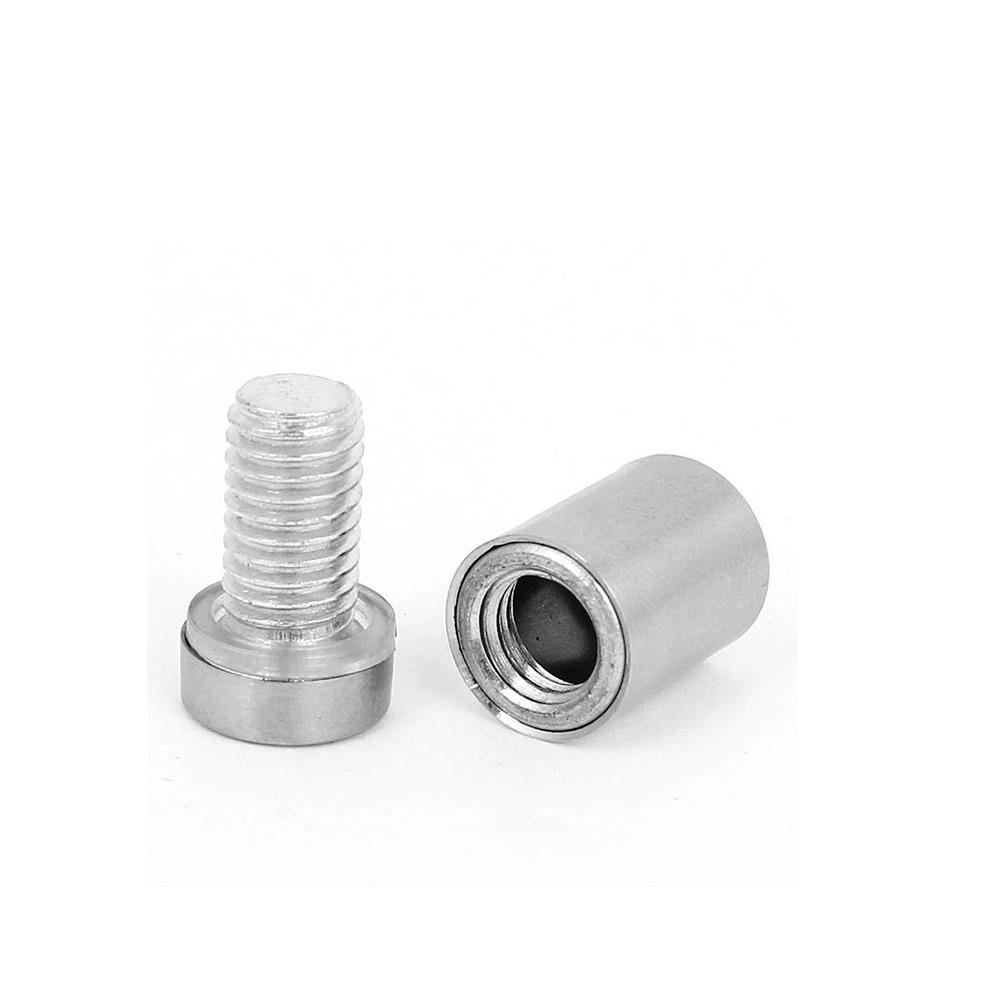 10 X Stainless Stand Off Bolts Mount Standoffs Sign Advertisement Fixings Gifts