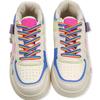 Colorful Flat Shoelaces for Shoes Rainbow Sneakers Laces Gradient Color Low-Cut High Top Canvas Casual Shoelace Shoe Accessories