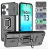 Armor Shockproof Case For Xiaomi Redmi 13 4G Redmi 13C 5G Protective Cover Ring Magnetic Holder Coque Fundas Capa