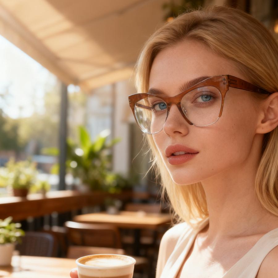 Fashion Cat Eye Women Cat Eye Anti Blue Light Reading Glasses+1.0+1.5+2.0+2.5+3.0+3.5+4.0