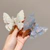 Сказочные красочные бабочки, заколки для волос, сладкие ацетатные заколки-крабы, заколки для волос, головные уборы для женщин и девочек, французские аксессуары для волос