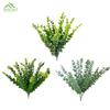 Plastic Artificial Eucalyptus, Wedding Flower Arrangement Accessories Encrypted Green Simulation Plant Money Leaf Eucalyptus