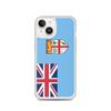 Coque Pour iPhone - PIXELFORMA - iPhone 14 - Drapeau Des Fidji - Silicone Souple - Design Léger
