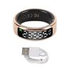 Fitness Tracker Ring with Display Screen Video Page Turner Camera Control 50 Meter Waterproofing Sma