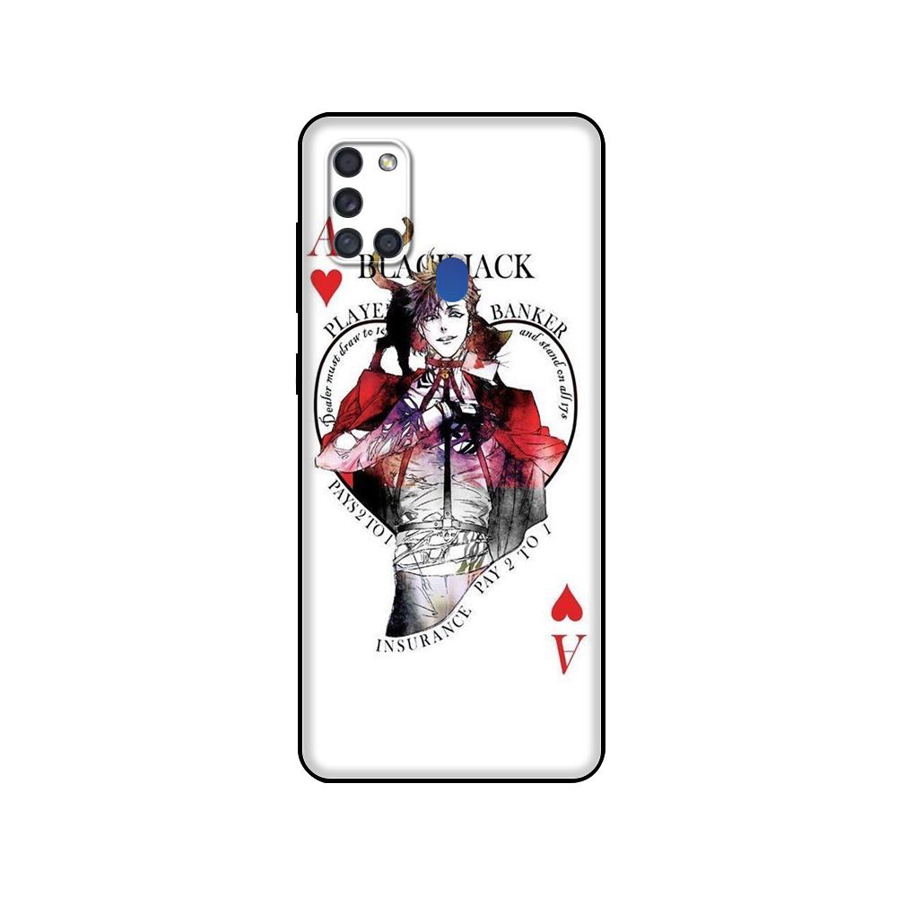 Black Tpu Case For Samsung Galaxy A50 50S A30S A10 A01 A11 A21S A31 A41 A51 A71 M21 M30S S10 LITE Cover Sakusa Kiyoomi Haikyuu