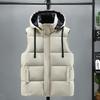 Autumn and Winter Down Cotton Vest Men Wear New Winter Vest Cold and Warm Vest Vest Vest Thickened Jacket