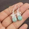 Amazonite Earrings, 925 Solid Sterling Silver Earrings Handmade Gemstone Jewelry, Gifts For Wife Brand New Earrings