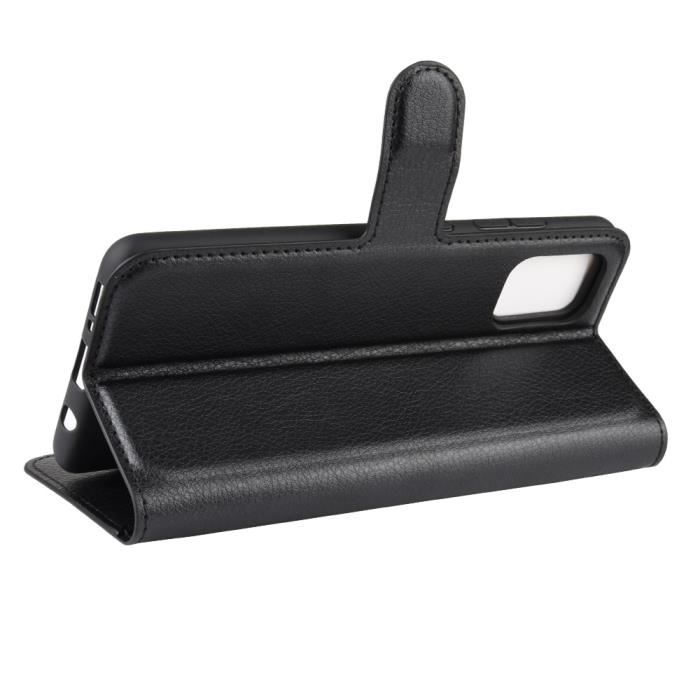 Case Cover - Samsung - Galaxy A51 - Black - Wallet - PU Leather