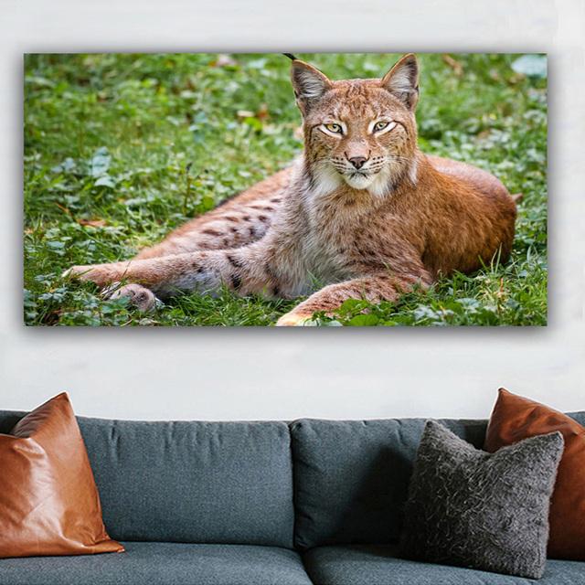 RELIABLI ART Canvas Painting Leopard Posters And Prints Animal Wall Pictures Cuadros For Living Room Home Decor No Frame