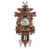 Vintage Cuckoo Wall Clock Auto Swing Handmade Room Hanging Home Decor