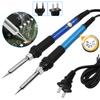 New Adjustable Temperature Electric Soldering Iron 220V 110V 60W Welding Solder Rework Station Heat Pencil Tips Repair Tools