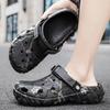 2024 New Sandals for Mens Clogs Summer Shoes Men Slippers Breathable Casual Beach Sandals Size 45 Non-slip Garden Shoes for Men