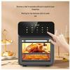 Multi-Function Electric Oven & Air Fryer: Large Capacity, Dual Standard Support