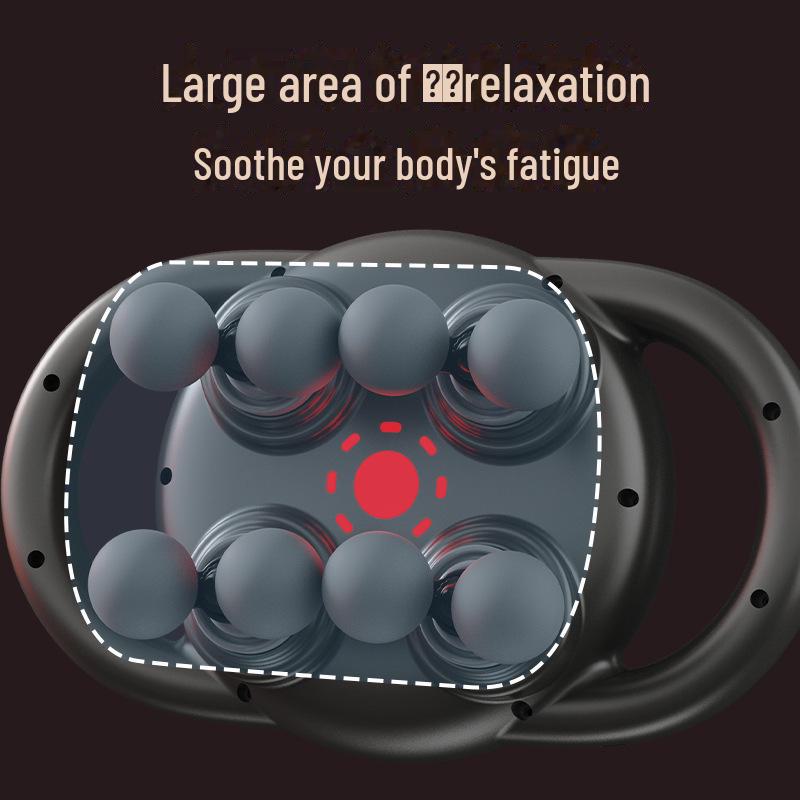 Rechargeable 8-Head Electric Fascia Gun for Muscle Relaxation