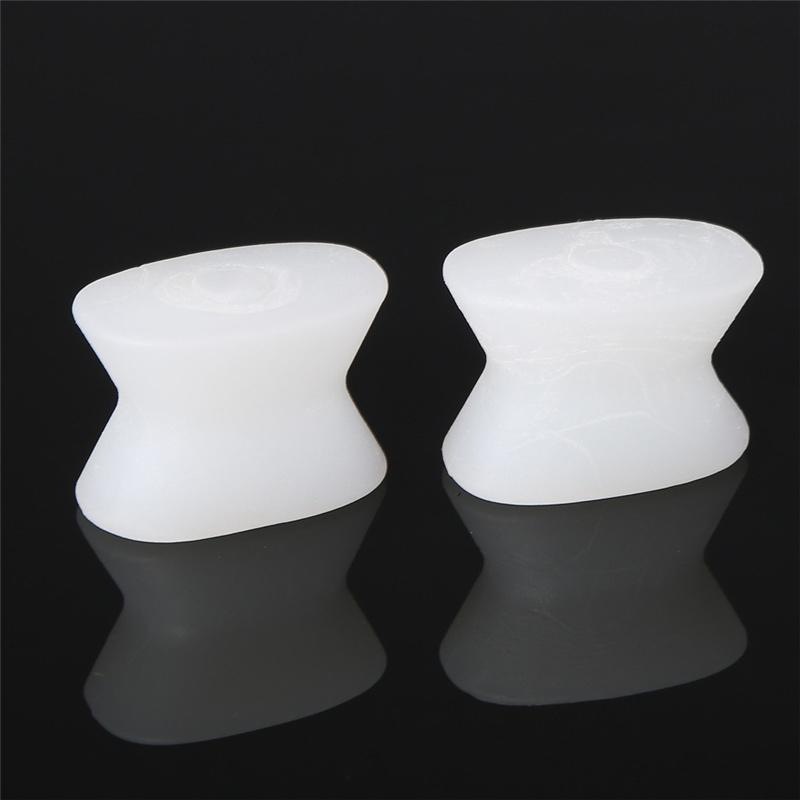 1 Pair Silicone Gel Toe Separator Spacer Straightener