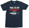 Dad To Be 2nd Child T-shirt Funny Second New-born Baby Gift Daddy Father of Two