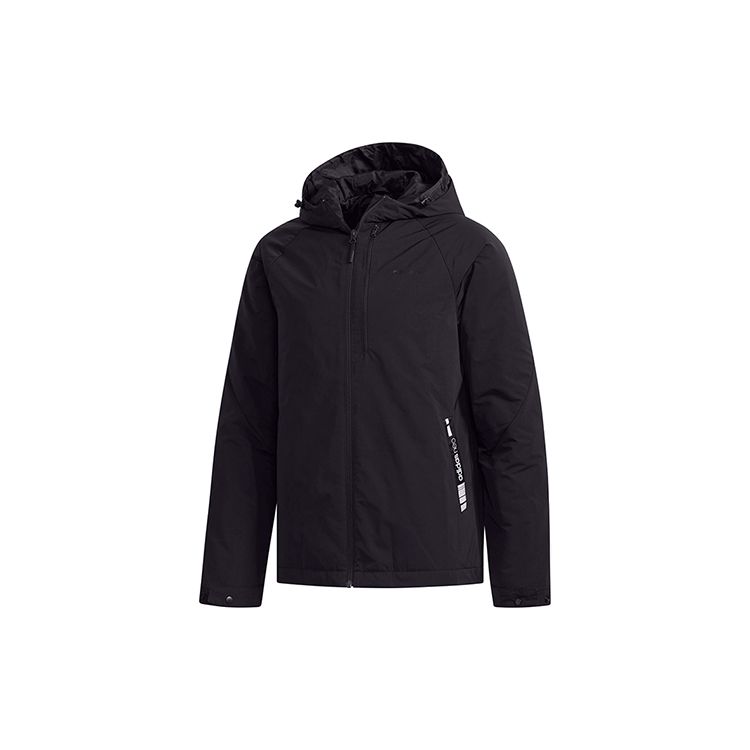 Adidas Neo Padded Jacket With Hood Men Outerwear Black DW8150