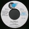 7inch Record GENERAL DEGREE / BAJIE MAN - Your Highness / No Come Roun Yah Ba NONE Studio 2000 2000 Jamaica Reggae, Ska & Dub Used