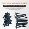 20/100PCS Nylon Cable Zip Ties Multipurpose Heavy Duty Cable Tie Buckle Self-Locking Universal Wire Tie Fastening Straps