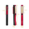 COB LED Light USB Rechargeable Magnetic Inspection Work Pocket Pen Flashlight