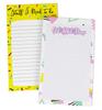 Inkdotpot Pack Of 2 Daily Planner List Undated Notepads, Memo Pad To-Do List Tear Off List Pad- Organizer- Scheduler- Organize Tasks (50 Sheets