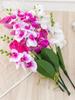 3 шт. искусственный цветок фаленопсис орхидея пластиковые цветы для украшения дома искусственные цветы сцена макет цветочная композиция
