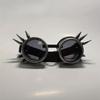 1pc New Welding Round Goggle Steampunk Cyber Goth Sunglasses Rivet Spiked Goggles Cosplay Antique Victorian Eyewear