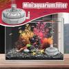 Mini Filter for Aquarium Fish Tank Pump Advanced Filtration System Aerator for Terrarium Pond Turtle Saltwater