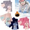 Cold Proof Children Baby Gloves Warm Warm Mittens Full Finger Gloves Hand Warmer  Boys Girls