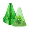 Reusable Square Shaped Bell Jar Protects Plants From Bird Frost And Damage