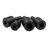 Black Steel Drill Chuck Connecting Rod Sleeve Copper Steel Taper Coupling 3.17mm/4mm/5mm/6mm/8mm