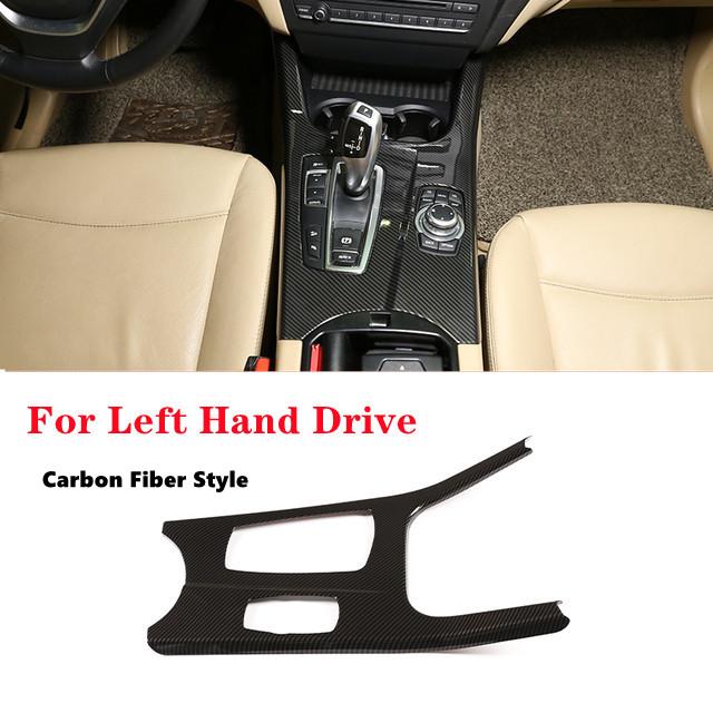 Наклейка-декоративная накладка на панель переключения передач центральной консоли автомобиля, подходит для BMW X3 F25 X4 F26 2011-2017, автоинтерьер