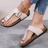 Womens Summer New Fashion Open Toe Platform Shoes Comfortable Beach Sandals Womens Banquet Casual Gladiator Womens Slippers