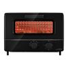 IRIS OHYAMA EOT-201AZ-B Toaster Oven, 4-Slice, High-Power, 1200W, Spacious, Can Bake Pizza, Gratin, Stepless Temperature Control, Switchable, Tray