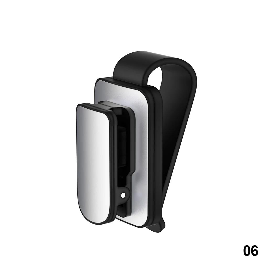 Portable Sun Visor Glasses Clip Universal Car Interior Card Ticket Fastener Sunglasses Holder Clips Auto Interior Accessories