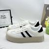 Summer Popular Mesh German Training Shoes Women's 2025 New Muffin Platform White Shoes Classic Sports Shoes Casual Board Shoes