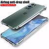 Airbag Shockproof Phone Case For OnePlus 7 8 9 Pro 9 R 6T 7T 8T Cases Ultra-thin Soft Silicone Clear Back Cover For One Plus Nord N10 N100 N200 Shell