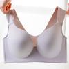 Ultra-Thin Breathable Full Cup Vest Bra for Larger Sizes – No Steel Ring, Sports Style, Enhances Small Breasts