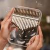 17 Keys Kalimba Acrylic Transparent Thumbs Piano Professional Musical Keyboard Portable Fingers Piano Clear Pitch Stylish Appearance