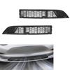 2pcs High Quality Touch-Tone For Tesla Model 3/Y 2017-2024 Car Lower Bumper Anti Insect Net New Upgrade PC Alloy ABS