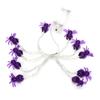 Halloween Lights LED Purple Spider Shape Decorative String Lights for Festival Party Indoor Outdoor