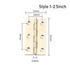Multilayer Plating Cross Hinge Window Accessories Furniture Hardware  Cabinet Cupboard Window Door