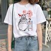 Totoro Spirit Away T Shirt Studio Ghibli Femme Japanese Cartoon Anime Women Tshirt T-Shirt Miyazaki Hayao Clothes Female Kawaii