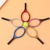 Accessory Miniature Tennis Racket Sport Tennis Model Mini Tennis Racket&Ball Doll House Tennis