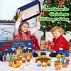 Nativity Advent Calendar, 25PCS Story Nativity Scene Playset, Religious Advent Calendar