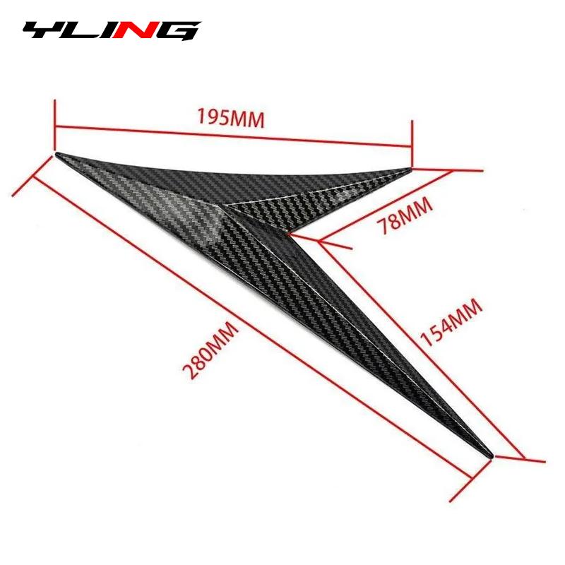 For VW Accessories Goft 4 5 6 7 Gti Car Side Body Fender Door Decor Cover Blade Flank Wing Emblem Badge Auto Tuning