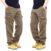Men's Multi-Pocket Outdoor Overalls - Trendy Loose Straight-Leg for Spring and Autumn