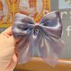Hair Accessories Ponytail Clip HairBands Barrettes Satin Hair Ties Bow Hairpin Bowknot Hairclips