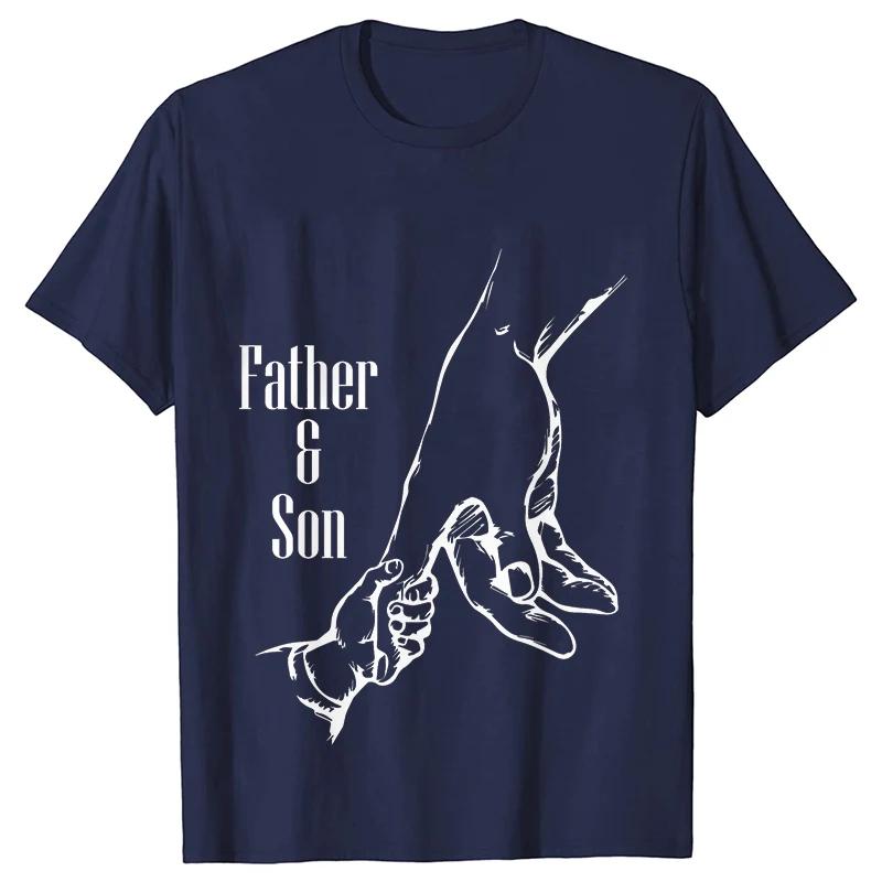 Fathers and Son Tshirts Dad Fun Gift Novelty TShirts Birthday Mens T Shirt for Dad From Son Daughter Tshirts Short Sleeve Tops
